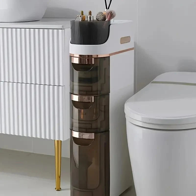 Multi-Purpose Slim Design Rolling Storage Cart