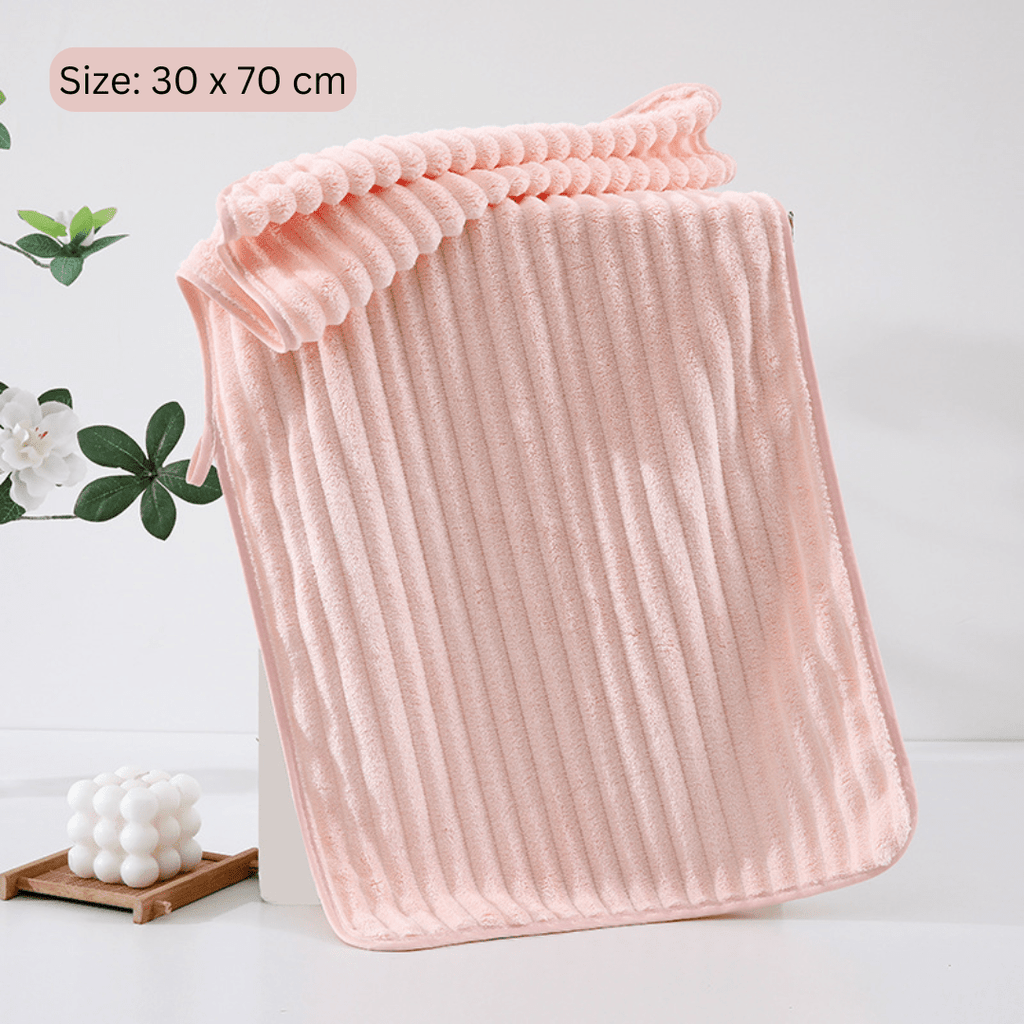 Soft-Absorb Fluffy Glow Towel (30cmX70cm)