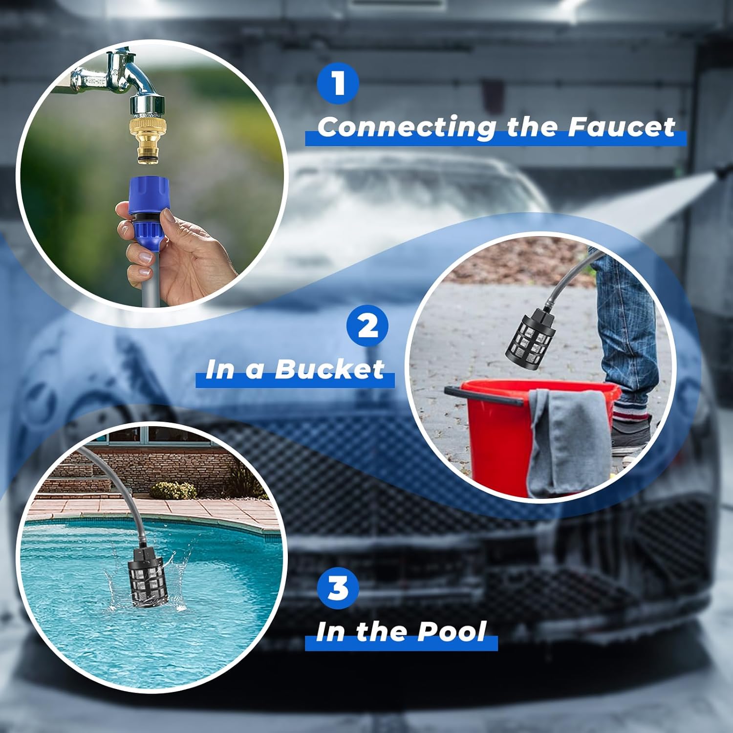 Portable Cordless Pressure Washer - 50% OFF
